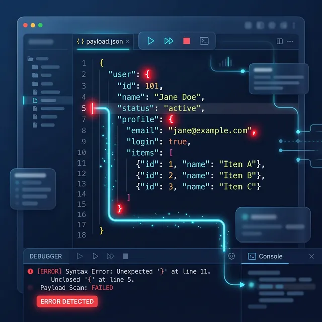 Debug Malformed JSON Your Parser Won't Explain